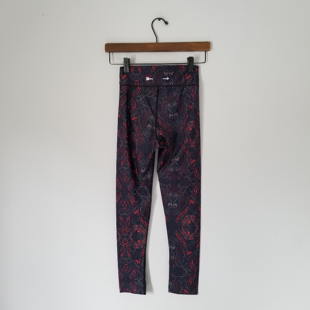 The Upside Paisley Crop Yoga Leggings